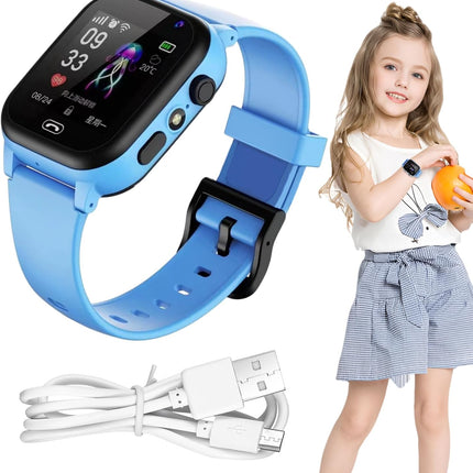 Kids Smart Watch with GPS, Kids GPS Watch with Camera and SOS