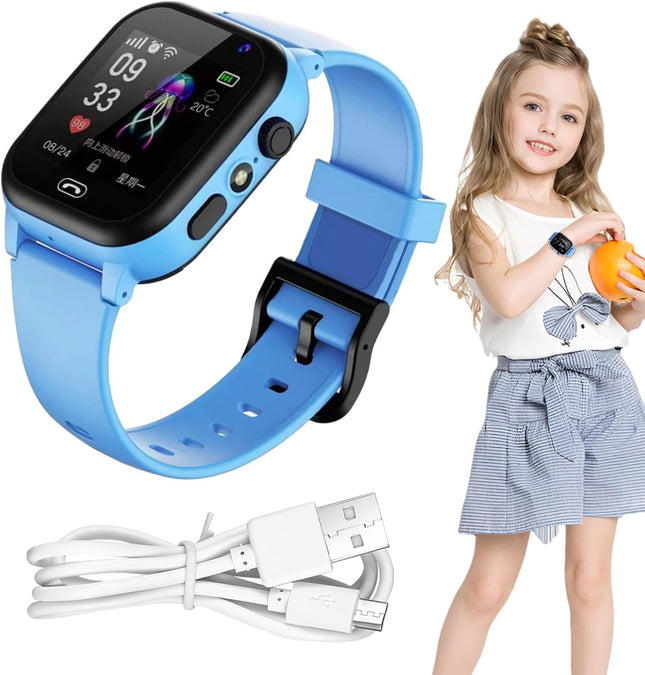 Kids Smart Watch with GPS, Kids GPS Watch with Camera and SOS