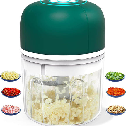 Electric Vegetable Chopper, Mini Chopper for Garlic USB Rechargeable – image 10
