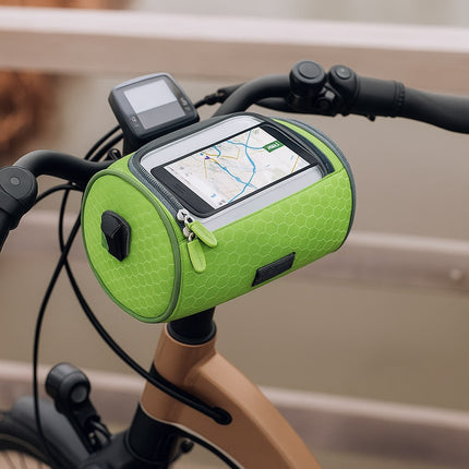Bike Phone Pouch with Touchscreen Window, Bicycle Handlebar Bag – image 10