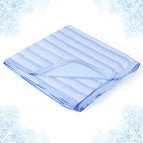 Light Blue Stripe / Throw XL 50