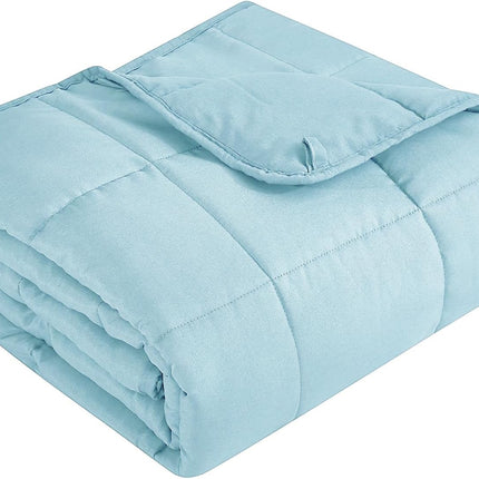 Cozy Comfort | Weighted Blanket with Cooling Microfiber | All-Season Softness for Ultimate Relaxation