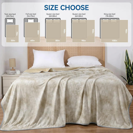 Cozy Nights | Cooling Throw Blanket for Hot Sleepers with Arc-Chill Technology | Lightweight & Breathable Summer Comfort