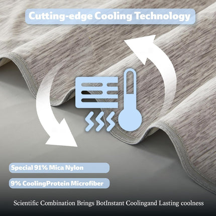 ChillWave | Cooling Blanket with Breathable Fabric | Lightweight & Soft for Hot Sleepers