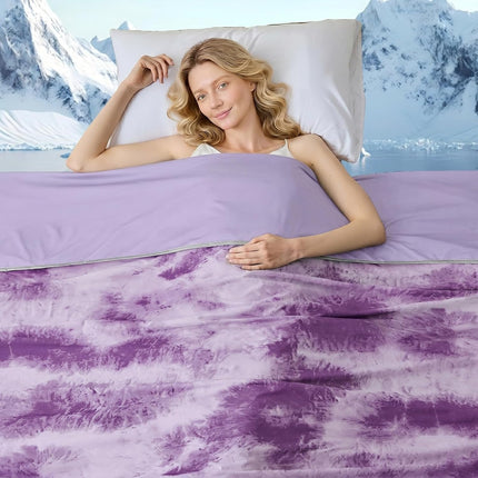 Chill Comfort | Cooling Blanket with Heat-Absorbing Fabric | Soft & Breathable for Year-Round Comfort