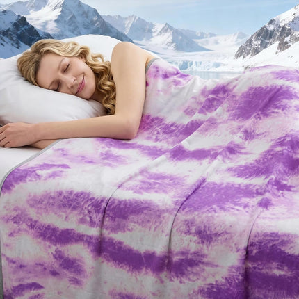 Chill Comfort | Cooling Blanket with Ultra-Cool Fabric | Lightweight & Breathable for Hot Sleepers