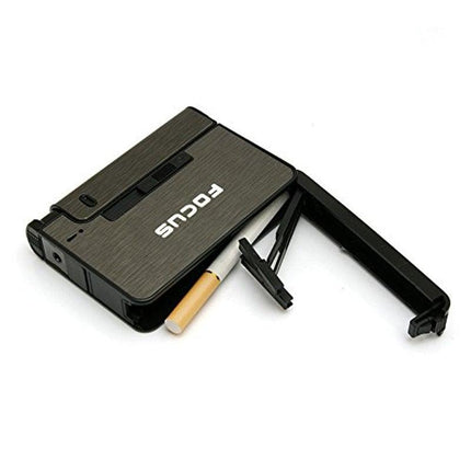 Metal Cigarette Case for 10 Cigarettes, Cigarette Holder for Pocket – image 4