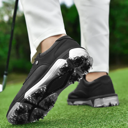 Mens Golf Shoes, Waterproof Golf Shoes for Men with Non Slip Sole