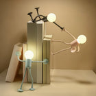 Bendable Desk Lamp with Flexible Limbs & Suction Cups | Quirky Lighting for Creative Spaces