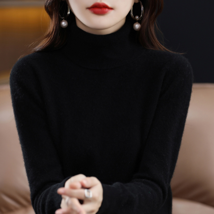 Cashmere Sweater for Women, Womens Turtleneck Sweater, Soft 100% Cashmere Turtleneck, Warm Wool Sweater