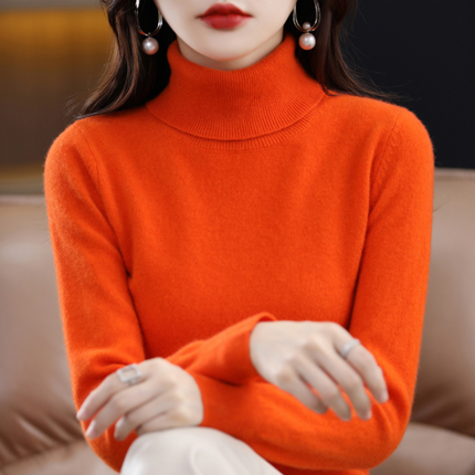 Cashmere Sweater for Women, Soft 100% Cashmere Turtleneck – image 9