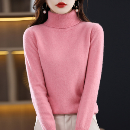 Cashmere Sweater for Women, Soft 100% Cashmere Turtleneck – image 6