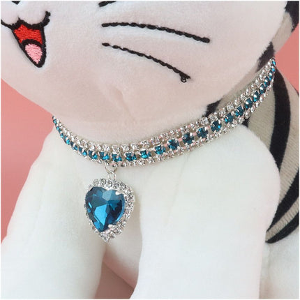 Breakaway Cat Collars, Rhinestone Cat Necklace – image 6