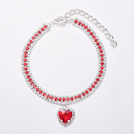 Breakaway Cat Collars, Rhinestone Cat Necklace – image 9