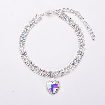 Breakaway Cat Collars, Reflective Pet Collar with Heart Pendant – image 8
