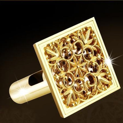 4 Inch Square Shower Drain with Strainer – image 11