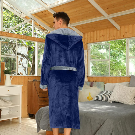 Bathrobes for Men, Mens Robe with Hood and Pockets – image 44