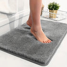 Non Slip Bath Mat, Soft Bathroom Rug with PVC Backing, Luxury Bath Rug with Geometric Print for Bathroom Decor