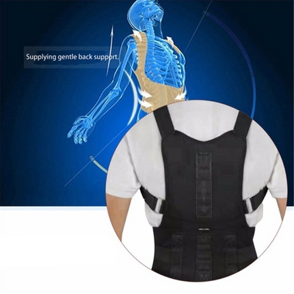 Back Brace for Posture, Upper Back Support with Shoulder Straps – image 7