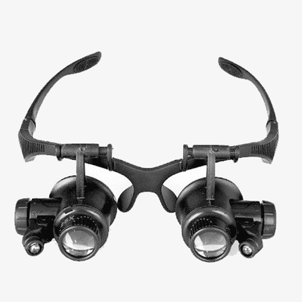 Magnifying Glass with Light, Hands Free Magnifying Glasses with LED Lights and Headband, Lighted Magnifying Glass