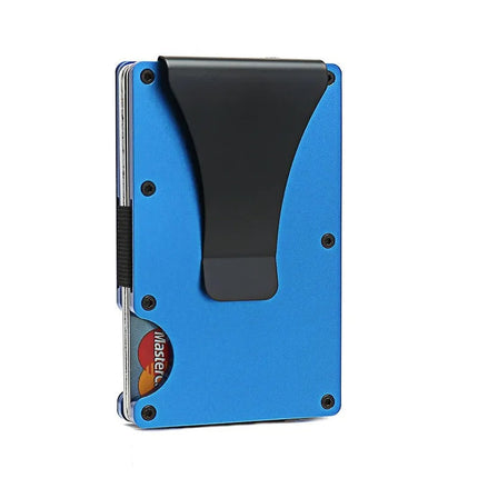 Minimalist Wallet for Men and Women, Slim RFID Blocking Wallet with Money Clip or Cash Strap – image 11