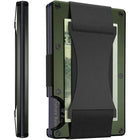Minimalist Wallet for Men and Women, Titanium Card Holder, Slim RFID Blocking Wallet with Money Clip or Cash Strap