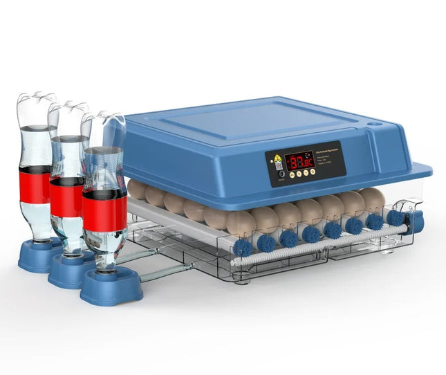 Egg Incubator, Automatic Egg Incubator with Automatic Turner and Humidity Control