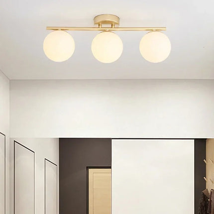 LED Ceiling Light Fixture, Nordic Entryway Light for Bedroom and Dining Room