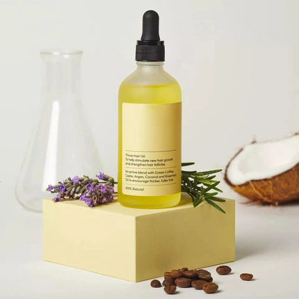 Natural Hair Growth Oil, Plant Based Scalp Oil for Massage