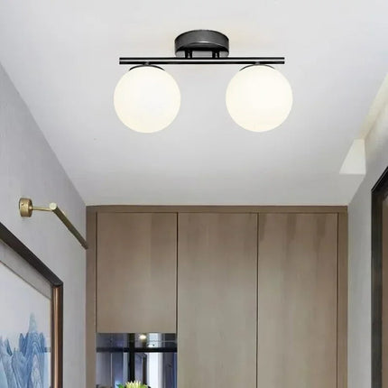 LED Ceiling Light Fixture, Nordic Entryway Light for Bedroom and Dining Room – image 5