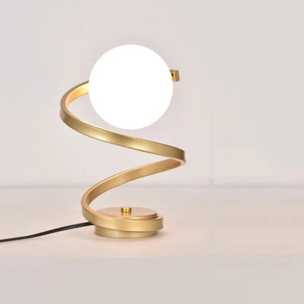 Glass Desk Lamp with LED Bulb – image 6