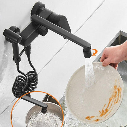 Pull Down Kitchen Faucet with Single Handle, Kitchen Faucet with Sprayer – image 8