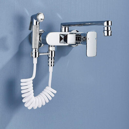 Kitchen Faucet, Wall Mounted Kitchen Sink Faucet – image 11