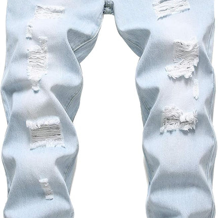 Mens Ripped Jeans, Slim Fit Jeans for Men – image 22