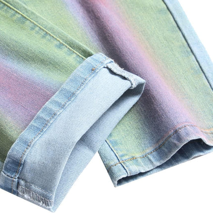 Slim Fit Jeans for Men, Stretch Distressed Jeans with Zip Fly and Button Closure – image 21