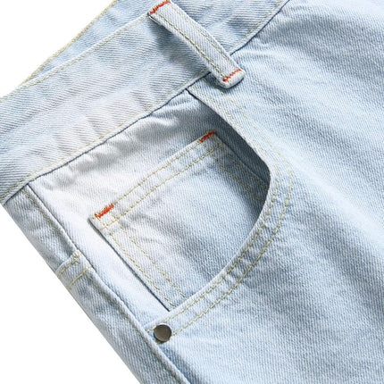 Slim Fit Jeans for Men, Stretch Distressed Jeans with Zip Fly and Button Closure – image 24