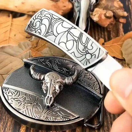 Western Belt Buckles for Men, Zinc Alloy Belt Buckle with Swivel Fit for 1.5 Inch Belts – image 25