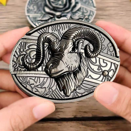 Western Belt Buckles for Men, Zinc Alloy Belt Buckle with Swivel Fit for 1.5 Inch Belts – image 13