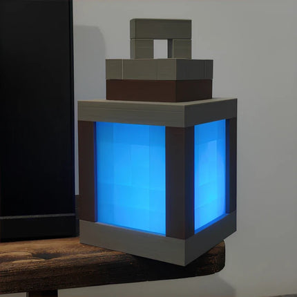 Decorative Lantern, Pixel Lantern Lamp with Remote and 16 Colors – image 7