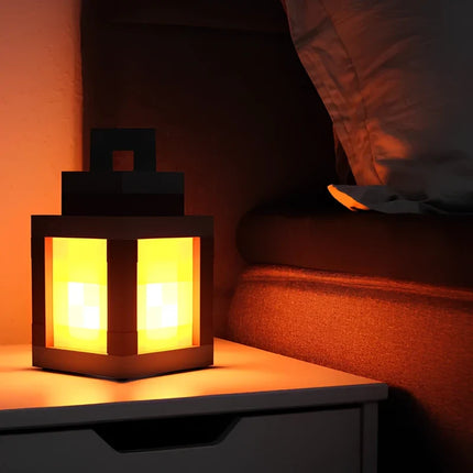 Decorative Lantern, Pixel Lantern Lamp with Remote and 16 Colors – image 5
