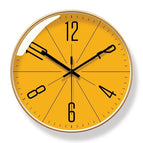 Gold Frame Orange Face / 25 cm