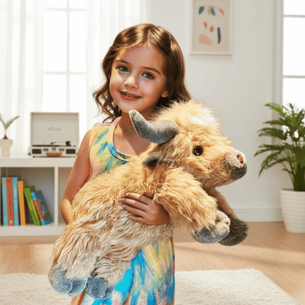 Highland Cow Plush Toy, Highland Cow Stuffed Animal