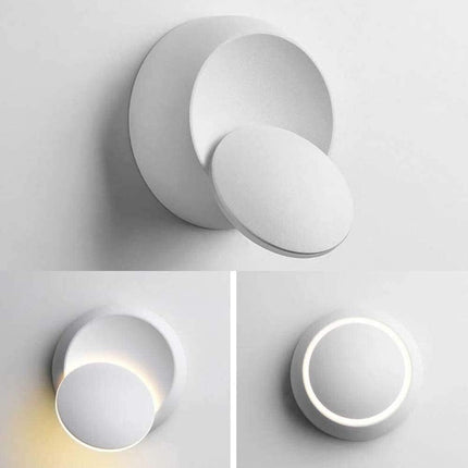 Moon Bedside Lamp with Energy-Efficient LED & Iron Shade | Modern Design for Bedrooms and Living Rooms