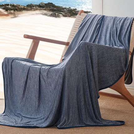 Cozy Comfort | Summer Cooling Blanket for Hot Sleepers with Bamboo Rayon | Lightweight Throw for Travel and Outdoor Use