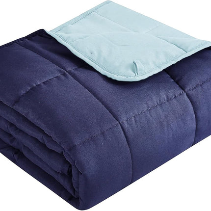 Cozy Comfort | Weighted Blanket with Cooling Microfiber | All-Season Softness for Ultimate Relaxation