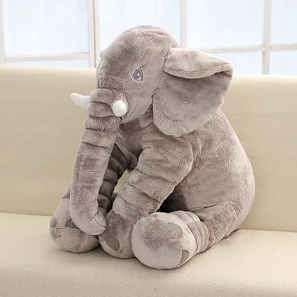 Elephant Stuffed Animal, Cuddly Plush Toy and Hugging Pillow – image 5