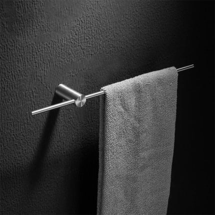 Wall Mount Towel Rack in Stainless Steel, Towel Rail for Modern Contemporary Bathrooms – image 5