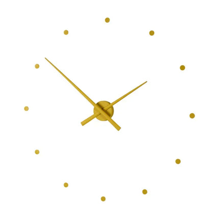 Analog Clock for Wall, Contemporary Metal Decorative Clock – image 5