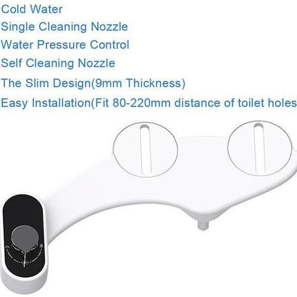 Non Electric Bidet Attachment for Toilet, Toilet Seat Bidet Attachment – image 8