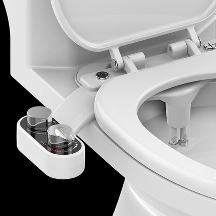 Non Electric Bidet Attachment for Toilet, Portable Bidet with Self Cleaning Nozzle, Toilet Seat Bidet Attachment